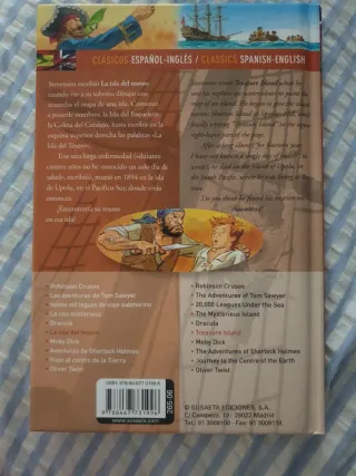 La isla del tesoro (español/inglés)