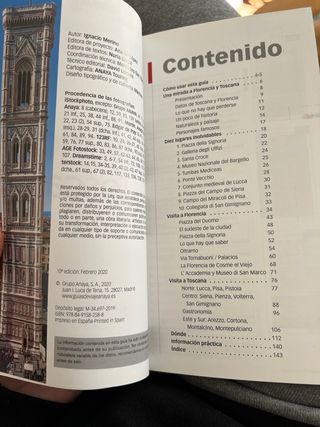 Guía de viaje Florencia y Toscana