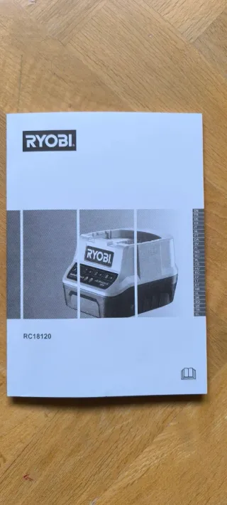 Batería y Cargador Ryobi 18V