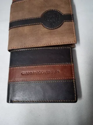 Set 3 Portafogli Uomo Pelle Gianmarco Venturi