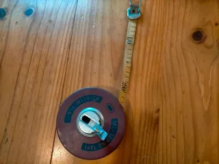 Cinta métrica 15m antigua