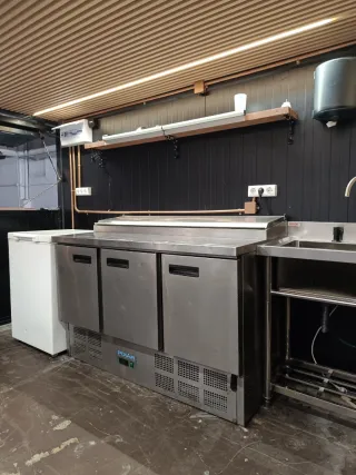 Nevera Inox 3 Puertas hostelería para ingredientes