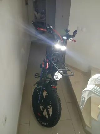 Bicicleta Eléctrica Moto Fat Bike