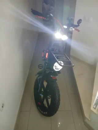 Bicicleta Eléctrica Moto Fat Bike