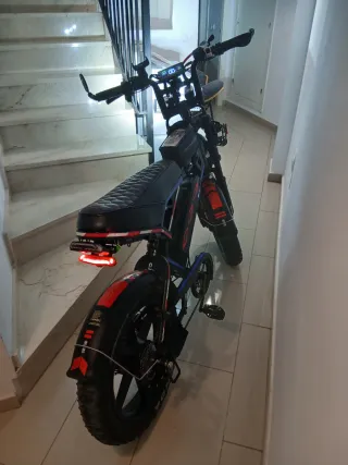 Bicicleta Eléctrica Moto Fat Bike