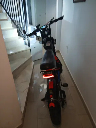 Bicicleta Eléctrica Moto Fat Bike