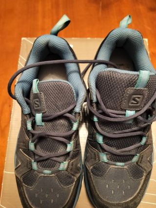 Zapatillas Salomon Mujer Azul/Gris