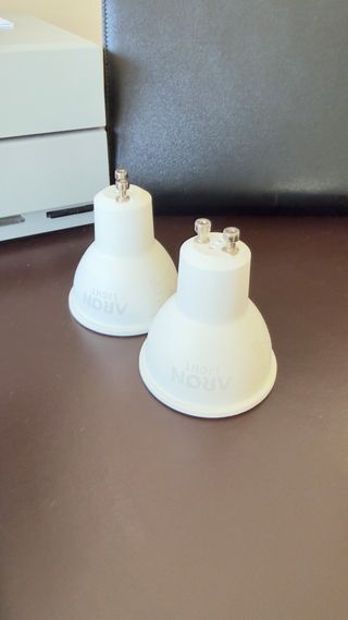 2x Lâmpadas LED Aronligh GU10 7W 2700K