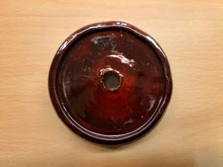 Vaso cinese Royal Satsuma con coperchio e base