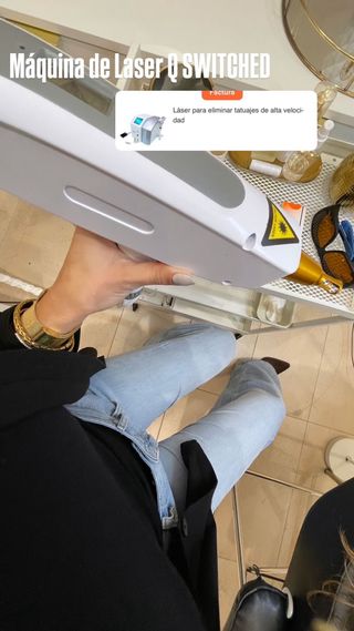 Máquina Láser Q Switched YAG