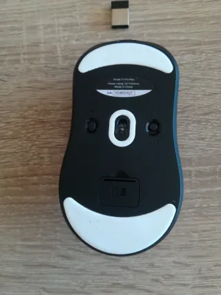 Ratón Gaming Negro y Rosa