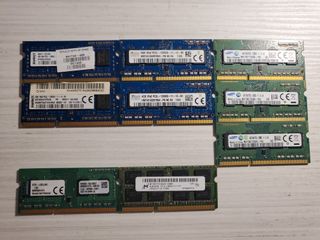 Memorias RAM DDR3L SODIMM Portátil 4GB