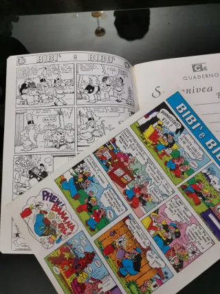 Lotto 2 Quaderni Bibi e Bibo Vintage Nuovi 1971
