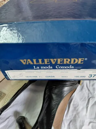 Valleverde Scarpe Nere 37
