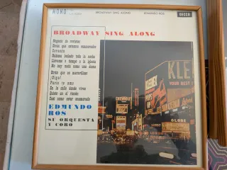 Portadas de discos de vinilo Decca enmarcados