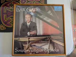 Portadas de discos de vinilo Decca enmarcados