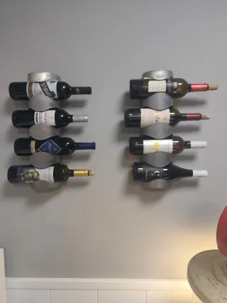 Portabottiglie per vino in acciaio inossidabile