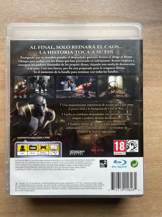 God of War III PS3 Sony