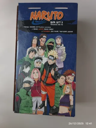 Naruto Shippuden Box manga Volumen 3