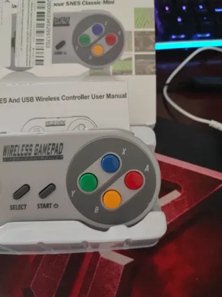 Mando Inalámbrico SNES Classic Mini PC