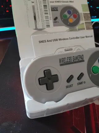 Mando Inalámbrico SNES Classic Mini PC