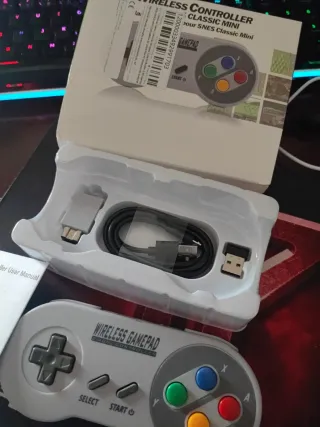 Mando Inalámbrico SNES Classic Mini PC