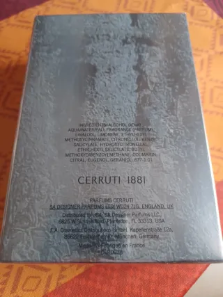 Perfume Cerruti 1881 Silver Hombre 100 ml