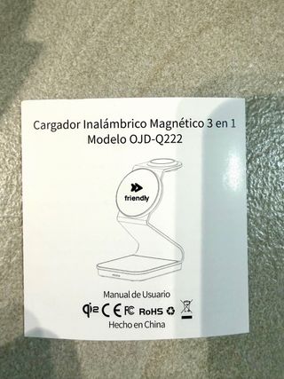 Cargador 3 en 1 Friendly