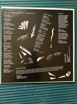 CERDOS. LP VINILO Experimental