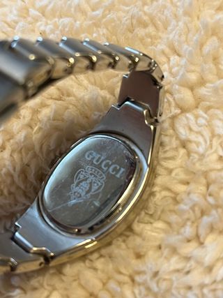 Reloj Gucci Mujer Azul y Plateado