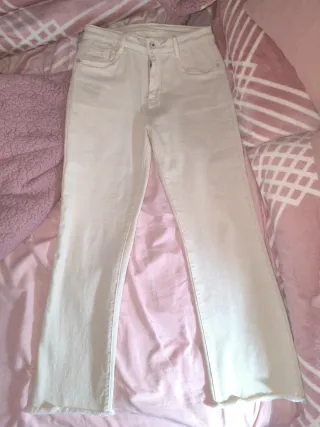 Pantalón Vaquero Ortiz de ÜTOPYA Beige