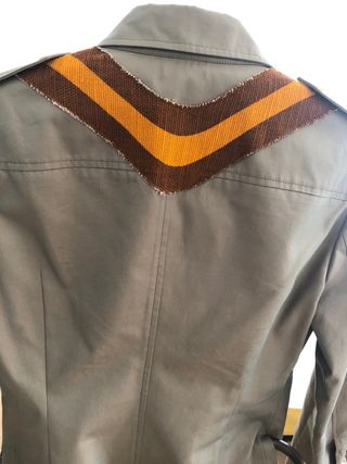 Chaqueta Miu Miu verde militar