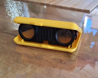 Binoculares Vintage Sports 80s Amarillos