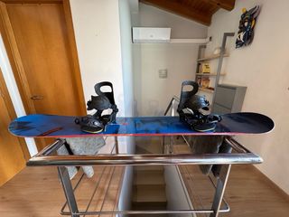 Tabla Burton Ripcord 54 + fijaciones  Bent Metal