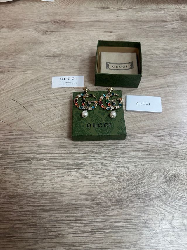 Pendientes Gucci Multicolor con Perlas