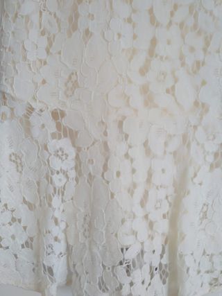 Top con brocado de encaje. Yera Talla S