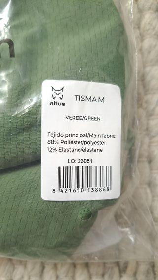 Camiseta Altus verde talla M