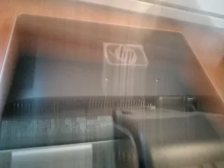 Monitor HP Negro/Plateado