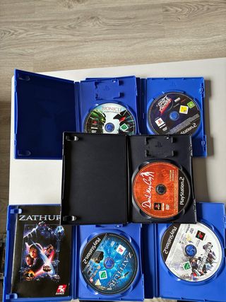 Pack 5 Juegos PS2: Bionic, Transformers, Zathura,