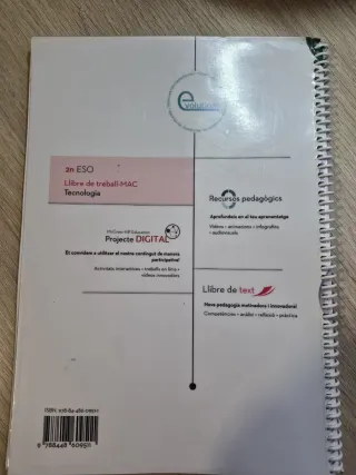 Tecnologia 2n ESO - Catalunya. Llibre de treball