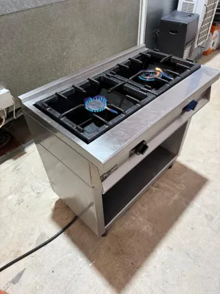 Cocina Industrial 2 Fuegos