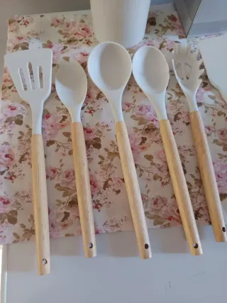 Set Utensili Cucina Silicone 12 Pezzi