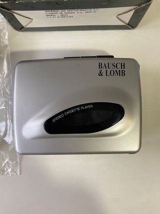 Reproductor Casetes Bausch & Lomb Portátil