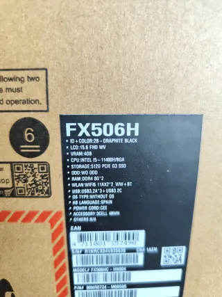 Portátil Gaming Asus TUF Gaming F15