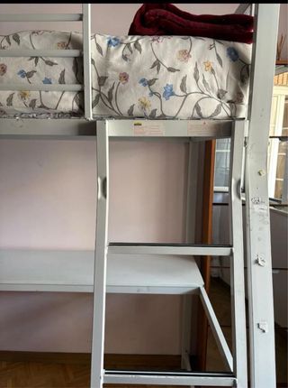 Litera con escritorio 190x90