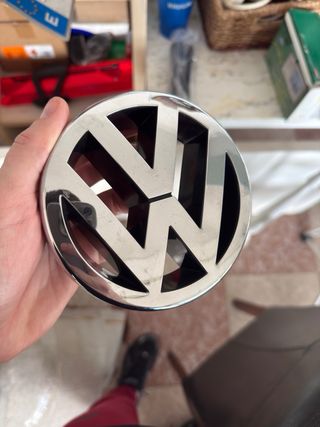 Logo Volkswagen Original Cromado