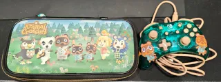 Funda y Mando Nintendo Switch Animal Crossing