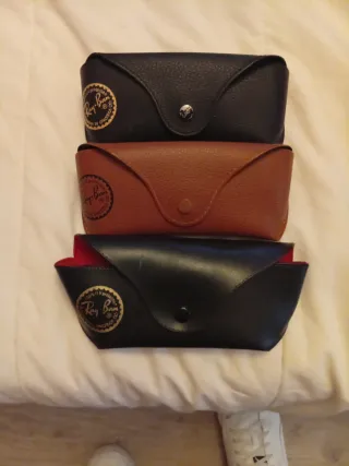 Pack 3 Fundas Gafas Ray-Ban Originales