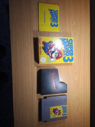 Super Mario Bros 3 Cartucho NES + Manual
