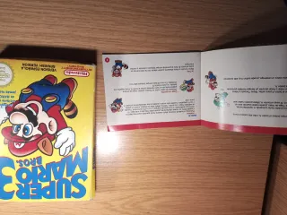 Super Mario Bros 3 Cartucho NES + Manual